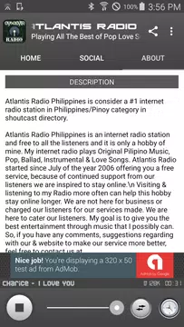 Screenshot 4 for Atlantis Radio Philippines