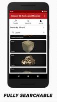 برنامه‌نما Atlas of 3D Rocks and Minerals عکس از صفحه