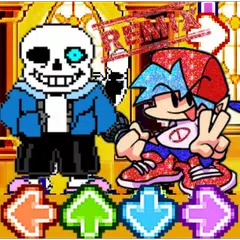 DJ FNF Vs Undertale-megalovania music Battle