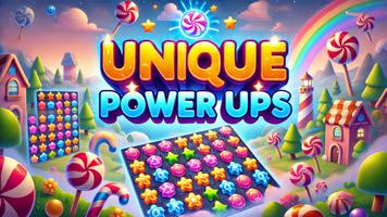 Poster Sweet Candy - Match 3 Puzzle