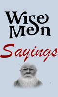 Wise Man Sayings Affiche