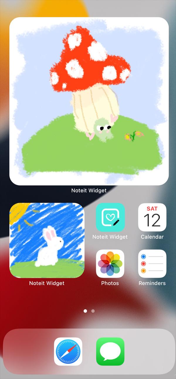 Draw widget