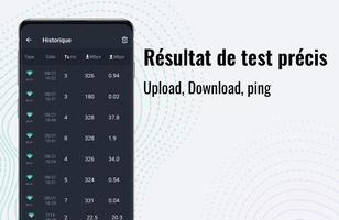 Speed test - Test débit capture d'écran 1