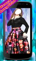 Women Long Skirt Suit Plakat