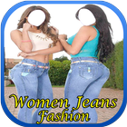 Women Jeans Wear Fashion Suit icon