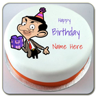 Photo/Name On Birthday Cake icon