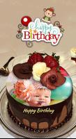 1 Schermata Photo/Name On Birthday Cake