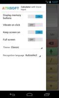 Multi-Screen Voice Calculator स्क्रीनशॉट 2