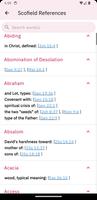 3 Schermata Scofield Study Bible