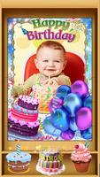 Happy Birthday Frames Affiche