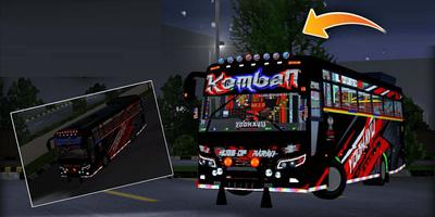 Kerala Komban Bus Livery India постер