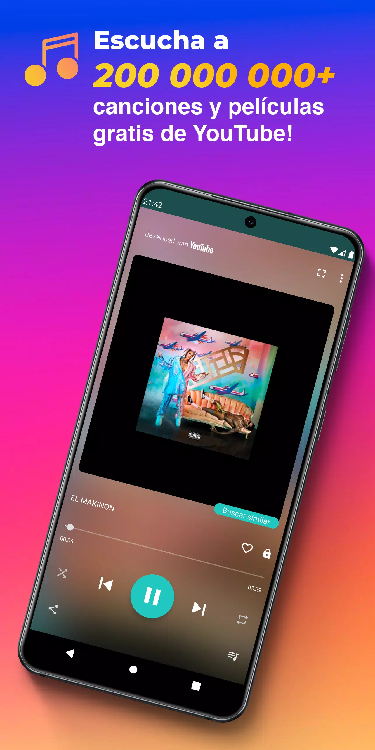 Descargar musica - AT Player for Android - APK Download
