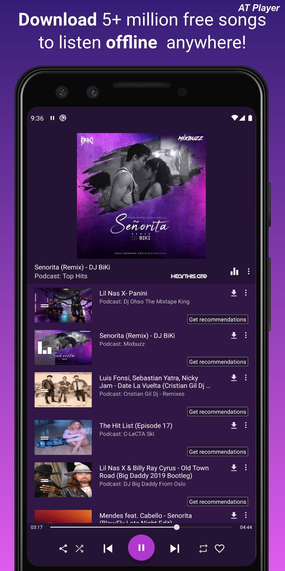 Free Music Download Music Player Mp3 Downloader For Android