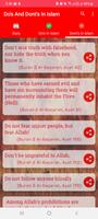 Do & Don't In Islam Ekran Görüntüsü 3