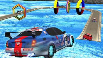 car driving game car stunting poster