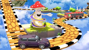माउंटेन कार स्टंट - कार गेम स्क्रीनशॉट 2