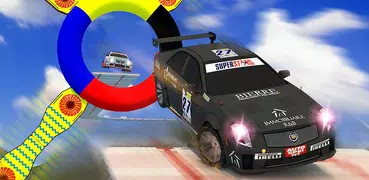 3D汽車坡道特技賽車遊戲