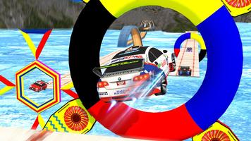 3डी कार रैंप स्टंट रेसिंग गेम् स्क्रीनशॉट 1