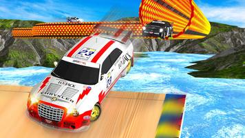 Game Balap Stunt Ramp Mobil 3D screenshot 3
