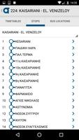 OASA Telematics syot layar 3