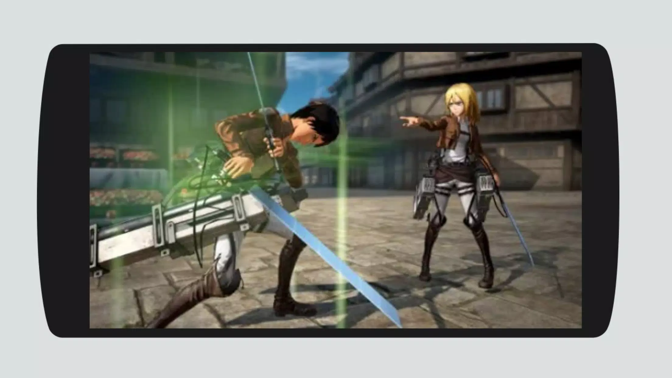 Attack on Titan 3D Android Game Mod Apk Free Download Gameplay - BiliBili