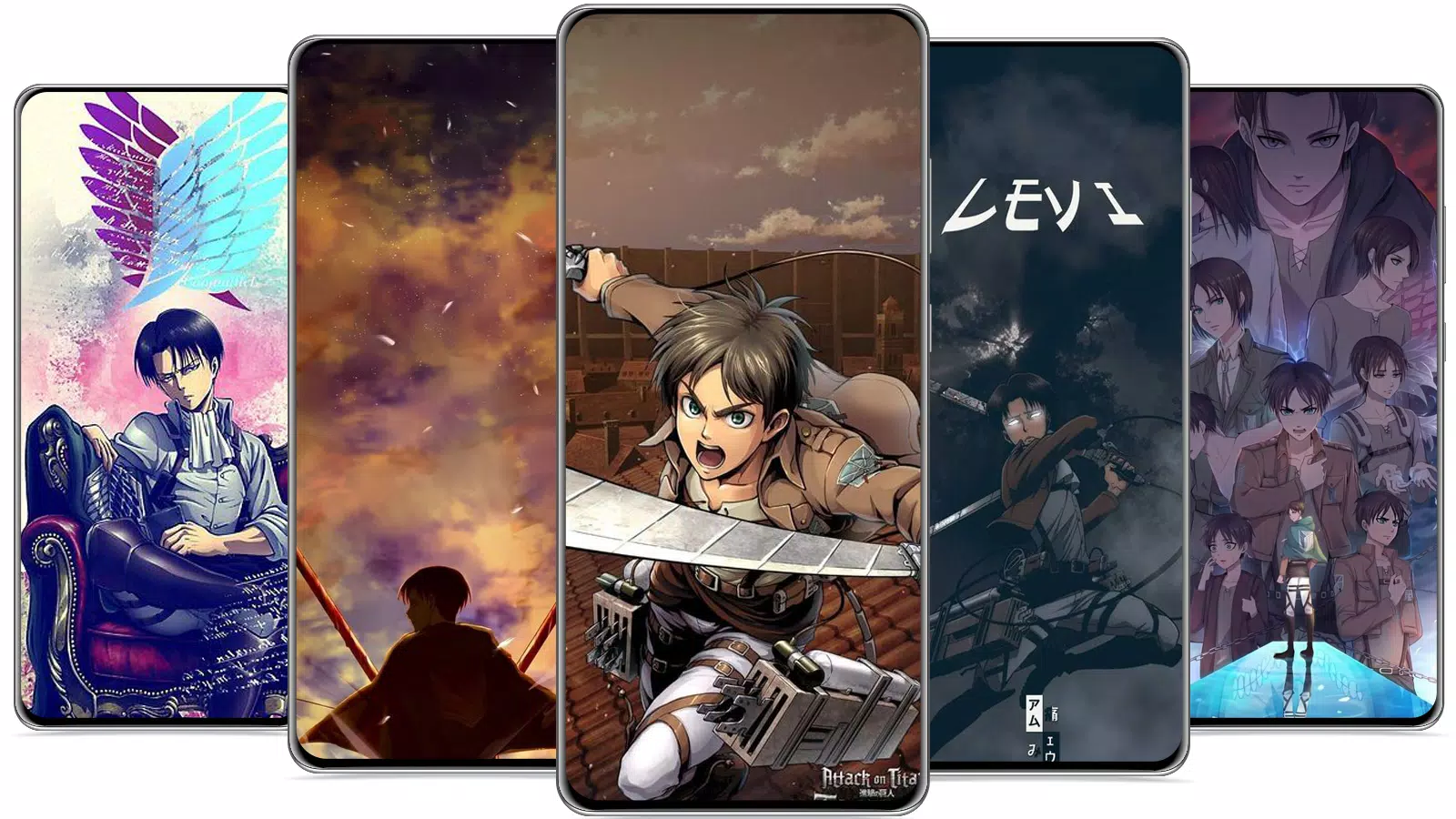 Attack On Titan Wallpaper Hd Backgrounds Levi Apk For Android Download
