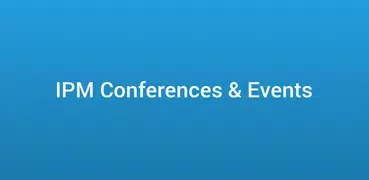 IPM Conferences & Events