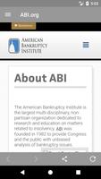 برنامه‌نما American Bankruptcy Institute عکس از صفحه