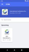 ICOM الملصق