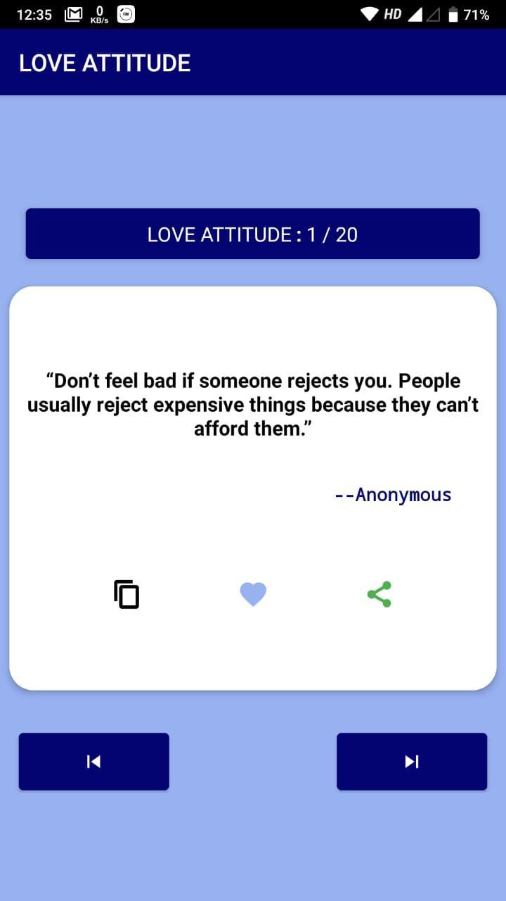 Featured image of post Love Rejection Attitude Quotes : How rejection quotes can help ease the hurt and pain.