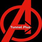 A tunnel plus icon