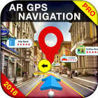 AR navegação 2019 AR localizador de rotas GPS Mapa ícone
