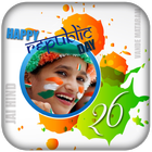 26 January Republic Day Dp Maker and photo frame icône