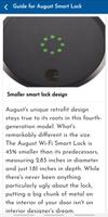 Guide for August Smart Lock 스크린샷 2