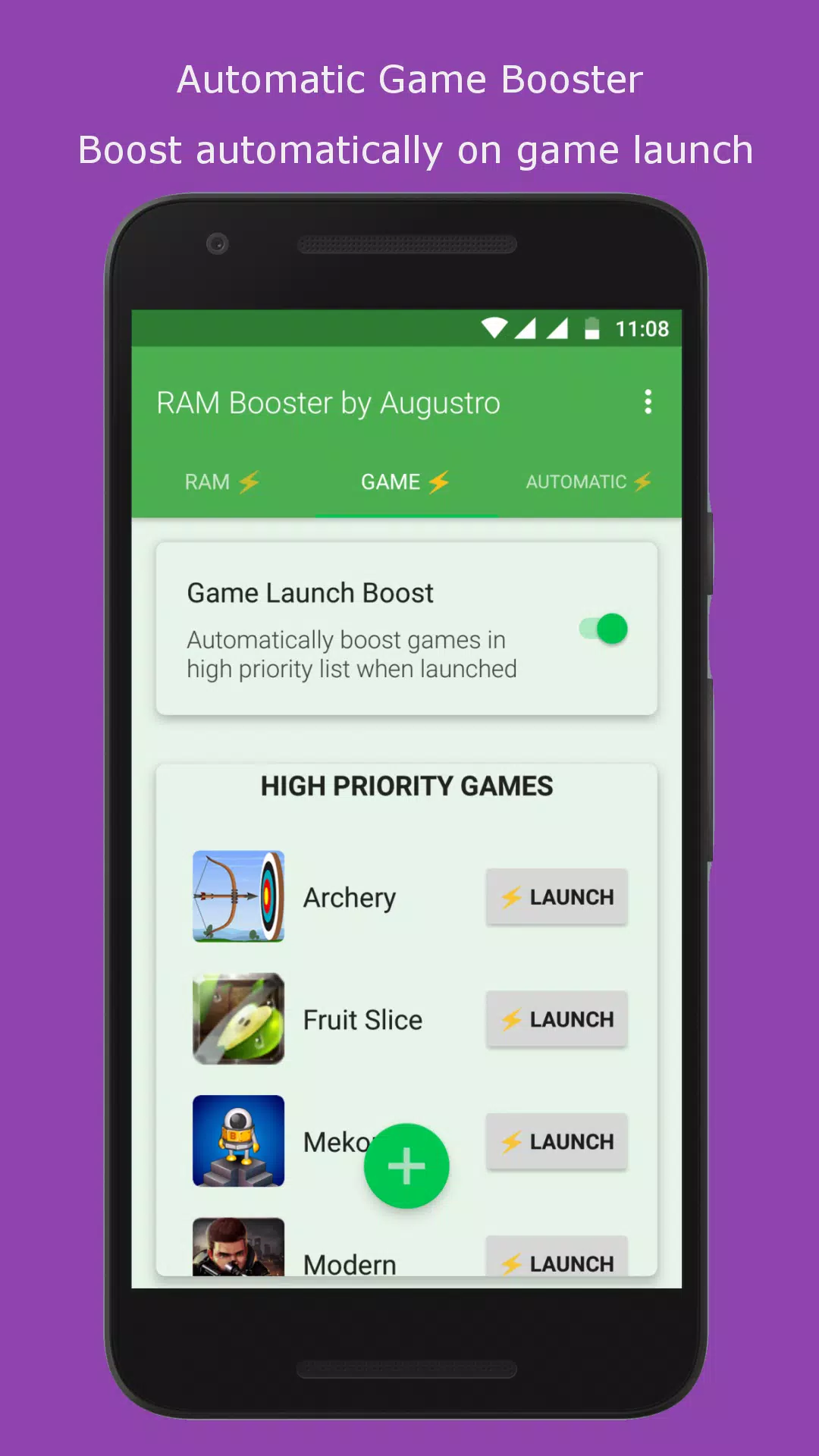 RAM & Game Booster by Augustro APK for Android Download
