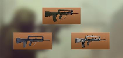 AUG Machine Gun الملصق