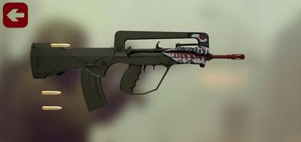 AUG Machine Gun تصوير الشاشة 1