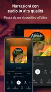 7 Schermata Audible: audiolibri e podcast
