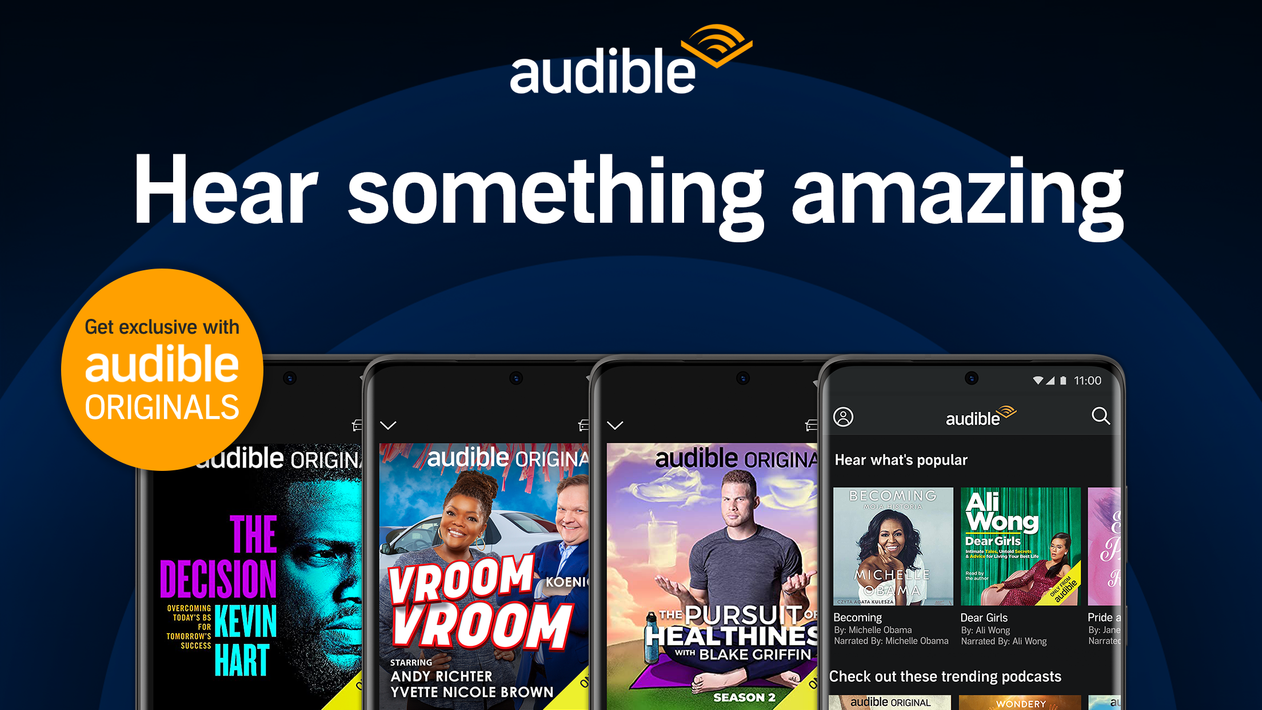 Audible poster