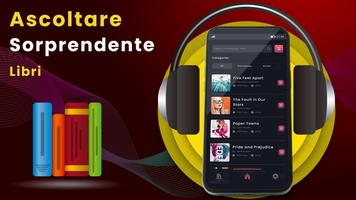 1 Schermata App di audiolibri - Storie