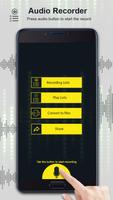 Audio Recorder-Record voice notes&audio converter poster