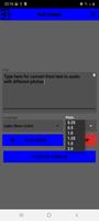 Text Speaker poster