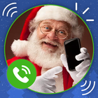 Appel de Noël Santa Claus icône