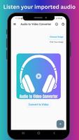 Audio to Video Converter ภาพหน้าจอ 2