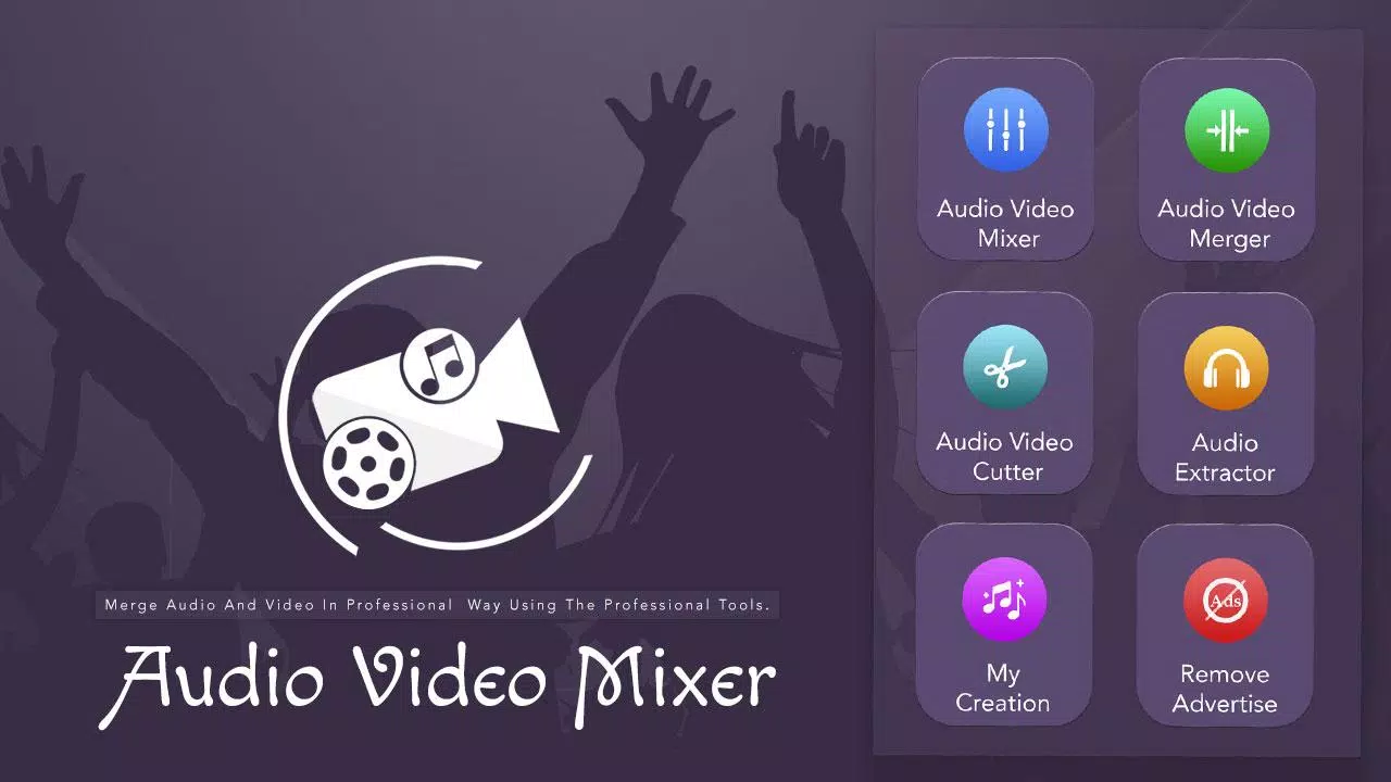 Descarga de APK de Mezclador de audio y video - Editor de audio para Android