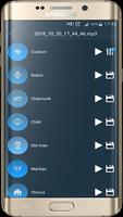 voice changer audio effects recorder capture d'écran 3