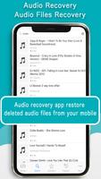 Recover Deleted Audios Affiche