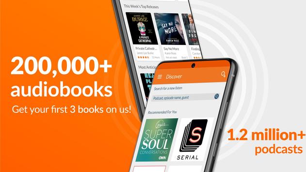 Audiobooks.com Listen to new audiobooks & podcasts 海报