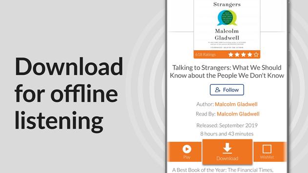Audiobooks.com Listen to new audiobooks & podcasts 截图 2