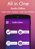 Mp3 Cutter and Ringtone Maker With Music Equalizer پوسٹر